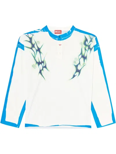 Diesel Street Art Capsule T-shirt In White