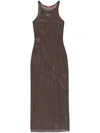 Diesel Jennifer-utlt Maxi Mesh Racerback Dress