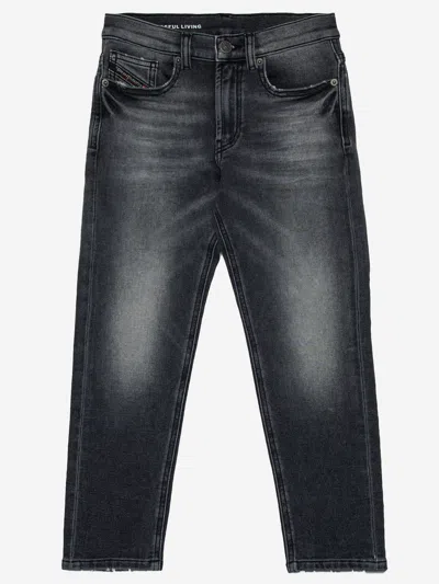 DIESEL STRETCH COTTON DENIM JEANS