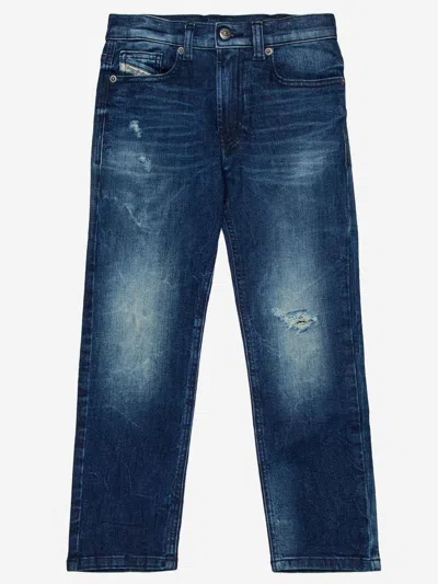 DIESEL STRETCH COTTON DENIM JEANS