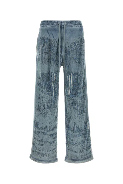 DIESEL DIESEL STRETCH DENIM JOGGERS