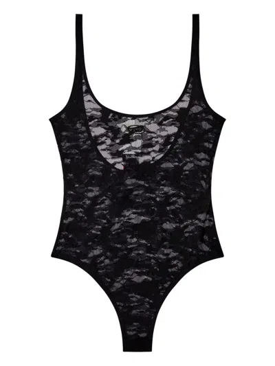 DIESEL DIESEL STRETCHY FABRIC TOP