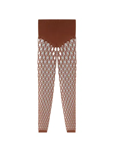 Diesel Skirt Belted Waist Eyelet Detailing Pockets In Brown