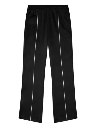 Diesel Stripe P Locking-do Track Pants In Black