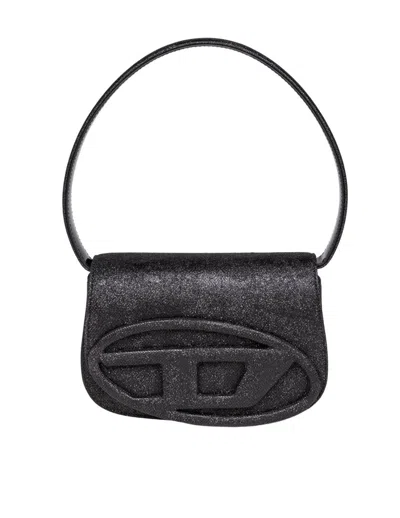 DIESEL DIESEL STRUCTURED BAG IN SHINY FABRIC