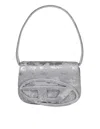 Diesel Glitter Print Shoulder Bag In Gray