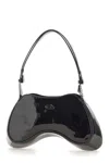 Diesel Play-crossbody Bag In Semi Gloss Leather In Black