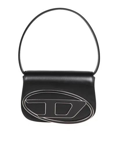Diesel Structured Nappa Bag In Black