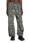 Diesel Stylised Camo Utility Pants In Multicolor