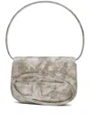 Diesel Textured Finish Shoulder Bag In Multi