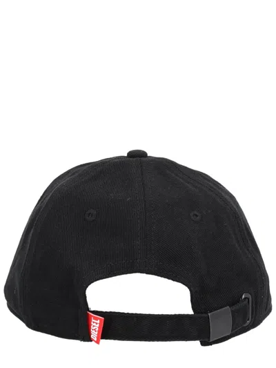 Diesel Stylish Cotton Hat For Men In Black
