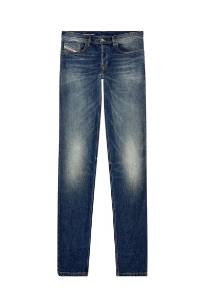 Diesel 1979 Sleenker 0enar Skinny Jeans In Blue
