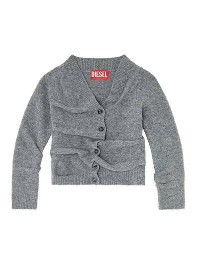 Diesel Suéter Cuello Redondo - Gris