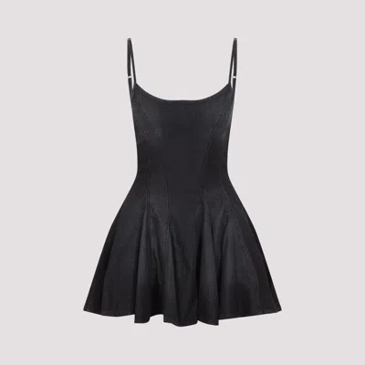 Diesel Summer Denim Dress De-spoky-s In Black