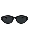 Diesel Oval Sunglasses 0 Dl3005 U 200287 In Black
