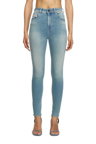 Diesel Babhila Skinny-cut Jeans In Blau