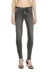 Diesel Super Skinny Jeans In Black