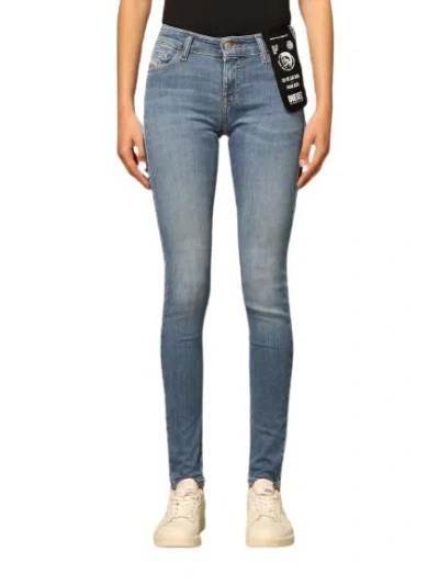 Diesel Super-skinny Jeans In Blue