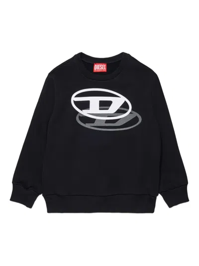 Diesel Kids' Svale Over Sweatshirt In Multi