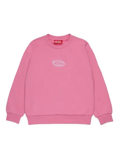 Diesel Babies' Svalsy Sweatshirt In Pink