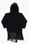 Diesel Sweat Drollier Dress With Sheer Detail