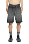 Diesel P-crowde Shorts In Gray