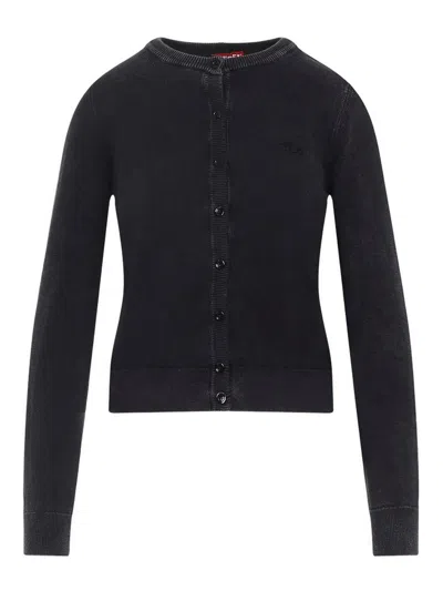 DIESEL SUÉTER CUELLO REDONDO - NEGRO