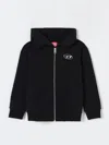 Diesel Smacis Hoodie In Black