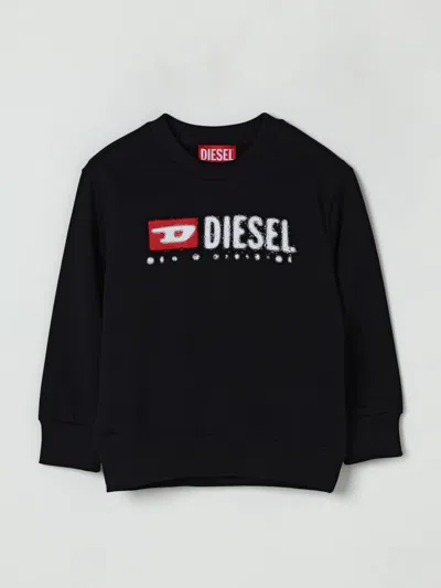 DIESEL SWEATER DIESEL KIDS COLOR BLACK,432621002