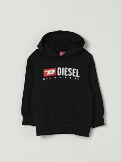 DIESEL SWEATER DIESEL KIDS COLOR BLACK,432622002