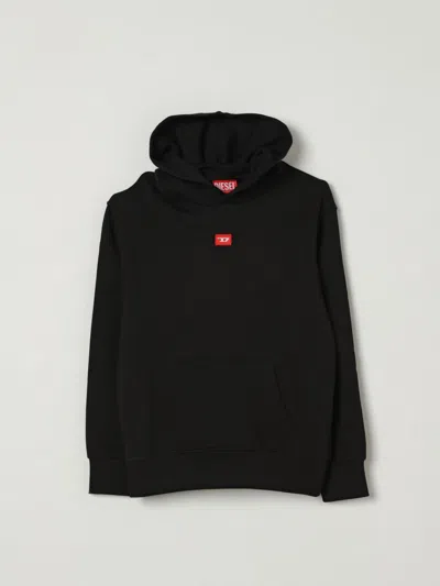 DIESEL SWEATER DIESEL KIDS COLOR BLACK,432624002