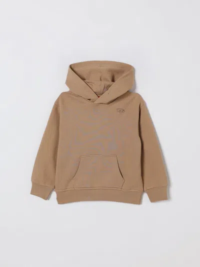 Diesel Sweater  Kids Color Camel In Brown