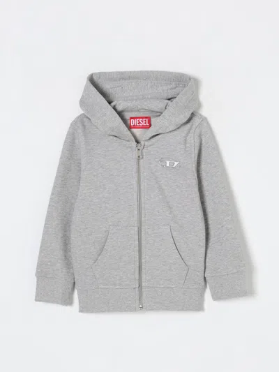 Diesel Sweater  Kids Color Grey In Grey