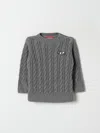 DIESEL SWEATER DIESEL KIDS COLOR GREY,F95057020