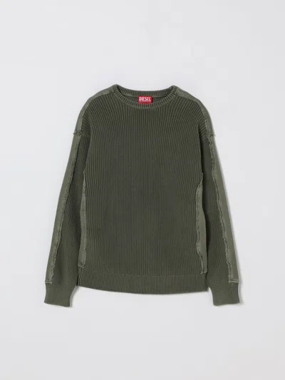 Diesel Sweater  Kids Color Military In Gray