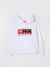 Diesel S-baxt Hoodie In White