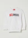 Diesel S-drops Sweatshirt In White