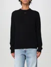 Diesel K-valiam Knit Cut-out Logo In Black