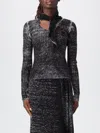 Diesel Sweater  Woman Color Black In Blue