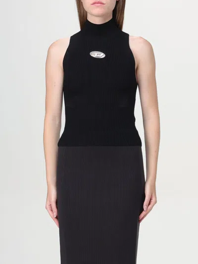 DIESEL TOP DIESEL WOMAN COLOR BLACK,f78313002