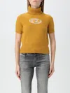 Diesel M-argaret Sweater In Ocker