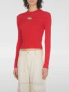 Diesel Valari Long Sleeve Top In Rot