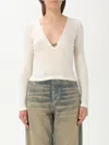 Diesel Sweater  Woman Color White In White
