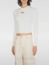 Diesel Sweater  Woman Color White In Weiss