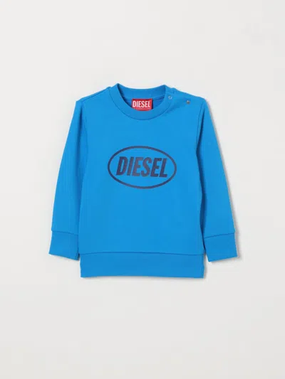 Diesel Babies' Sottyb Logo-detail Sweater In Blue