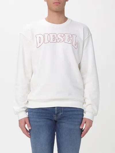 Diesel Sweater Men  In White