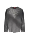 Diesel Men's Runway Distressed Chest Sweater