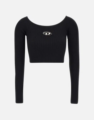 Diesel Sweaters In Black