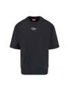 Diesel S-cooling Biologic Cotton Sweatshirt With Metal Oval-d Logo