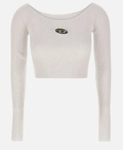 Diesel Sweaters In White